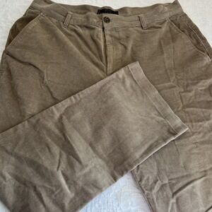 Jos A Bank Reserve Mens Corduroy Pants Size 36 X 29 Tan Khaki Cotton Stretch‎